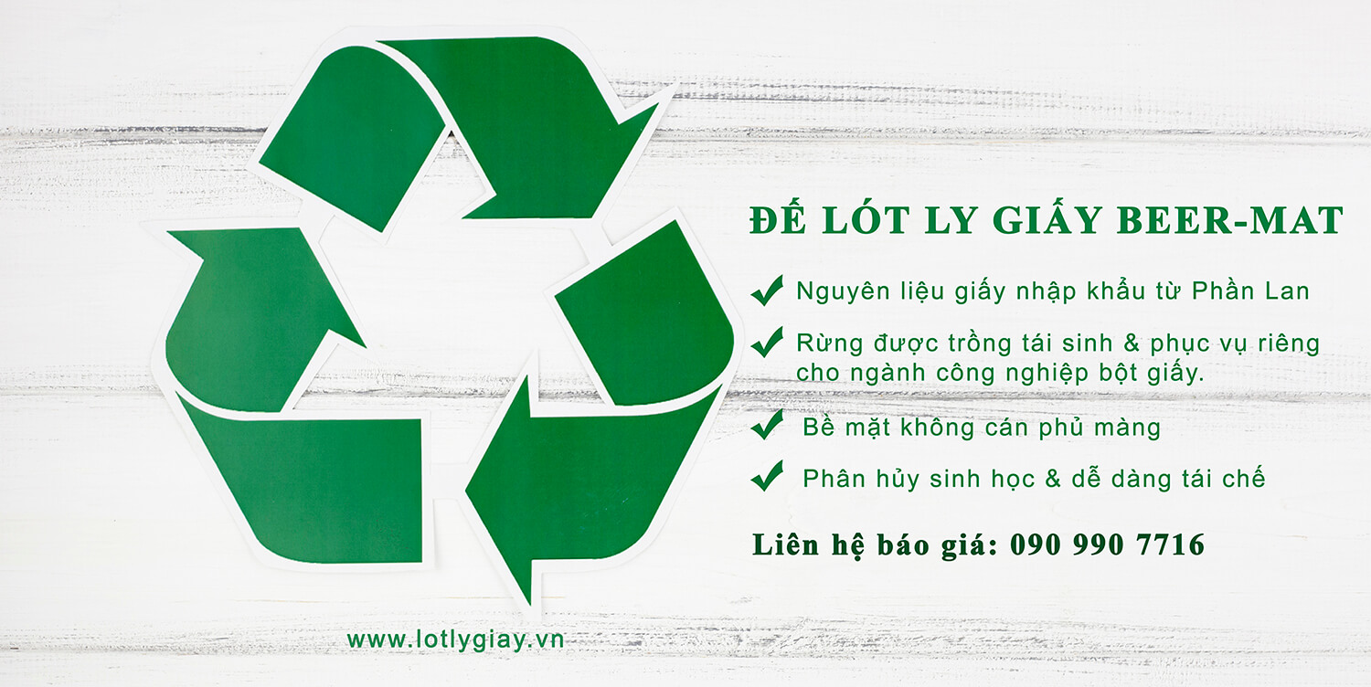 Xưởng in đế lót ly giấy Beermat Thành Đạt